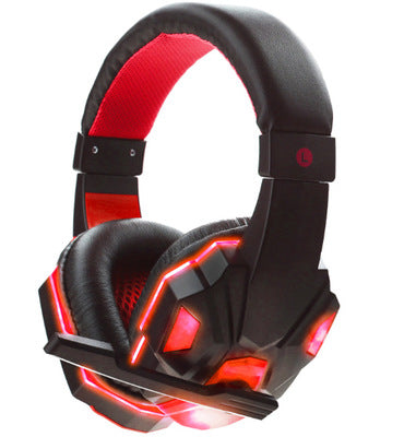 Audífonos Gamer con Luz LED y Micrófono